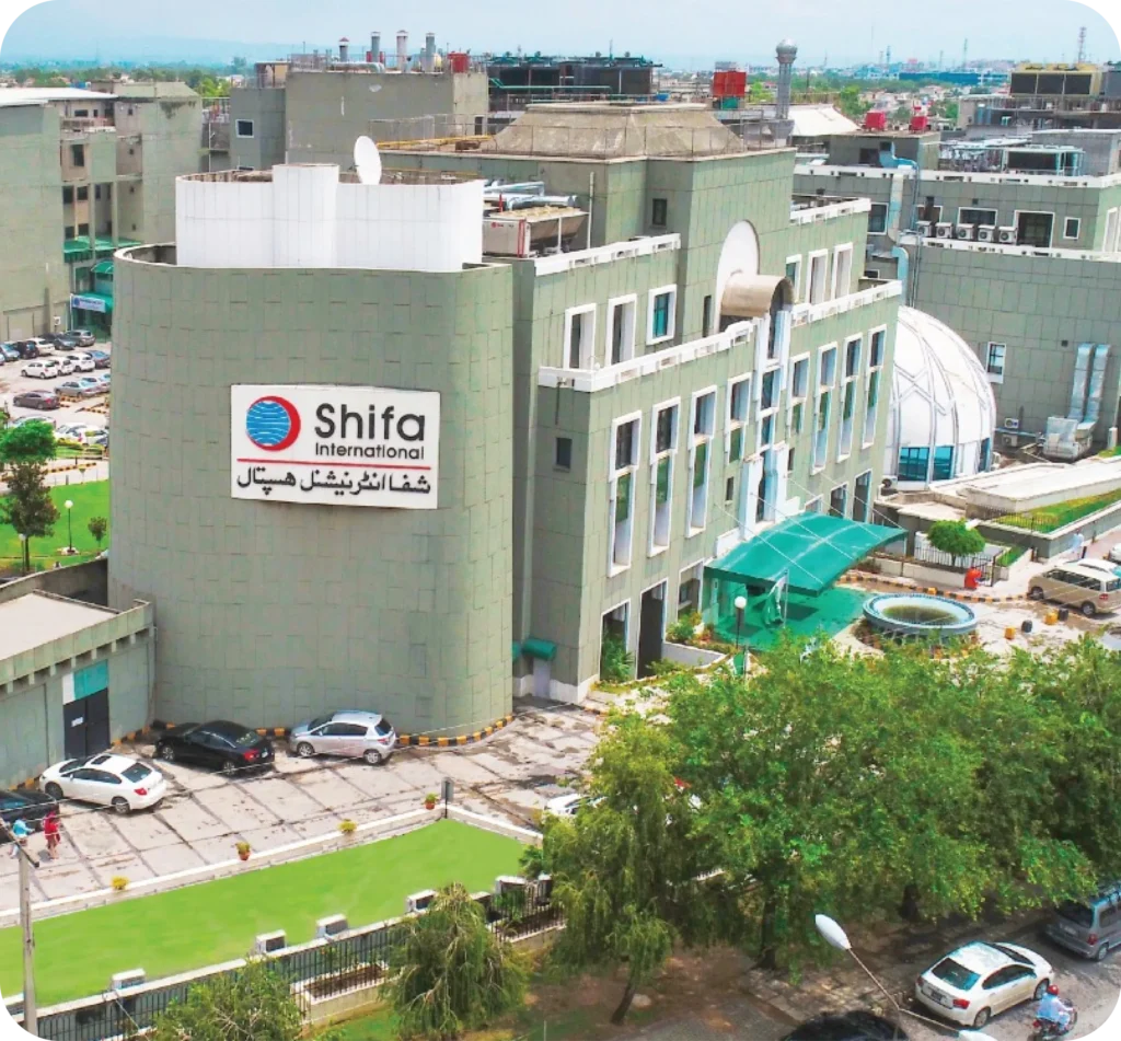 Al Shifa Hospital Islamabad building view